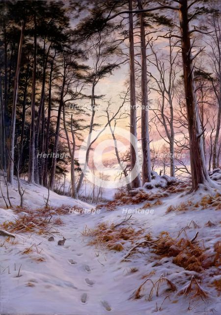 Afterglow, 1912. Creator: Joseph Farquharson.