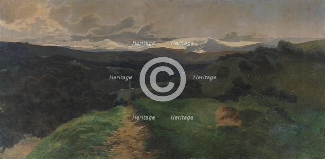 Afternoon at El Pardo, c1895. Creator: Juan Espina y Capo.