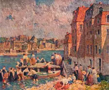 Afternoon Bathers 1920, (1923). Artist: Robert Spencer