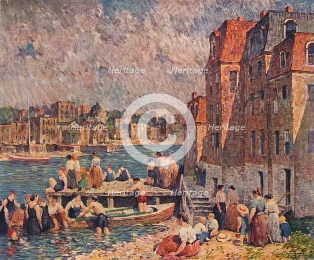 'Afternoon Bathers', 1920, (1923). Artist: Robert Spencer.