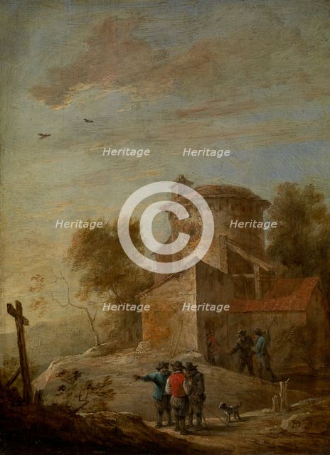 Afternoon, c1640-1690. Creator: David Teniers II.