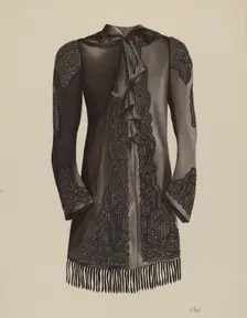 Afternoon Coat, c. 1938. Creator: Joseph L. Boyd