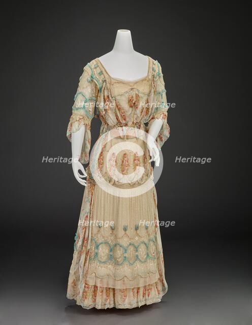 Afternoon Dress, about 1910. Creator: Girolamo Giuseffi.