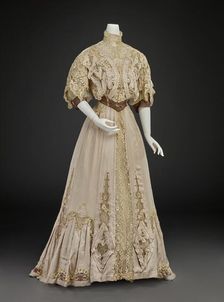 Afternoon Dress (Bodice, Skirt), about 1903. Creator: Girolamo Giuseffi