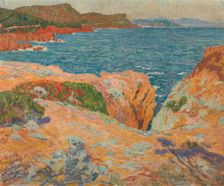 Afternoon in Estérel, 1914. Creator: Emile Claus