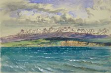 Afternoon in Spring, with south Wind, at Neuchatel, 30 April 1869. Artist: John Ruskin