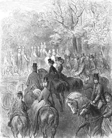 Afternoon in the Park 1872. Creator: Gustave Doré