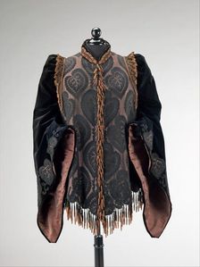 Afternoon jacket, French, 1885-90. Creator: Emile Pingat