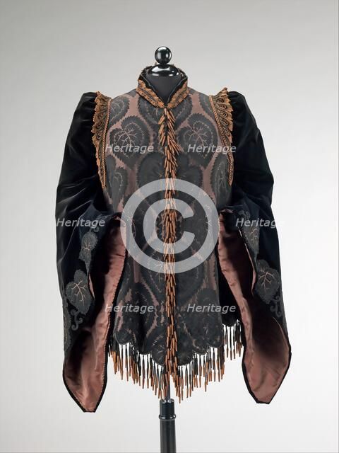 Afternoon jacket, French, 1885-90. Creator: Emile Pingat.