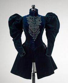 Afternoon jacket, French, 1895. Creators: Augustine Martin & Company, Augustine Martin