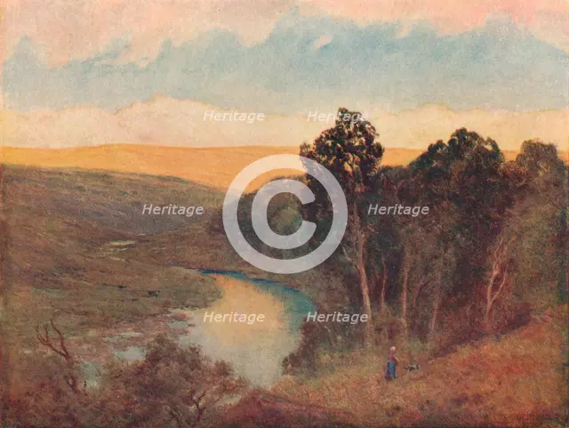 'Afternoon Sunshine on the Galloway Hills', c1893. Artist: William Eyre Walker.