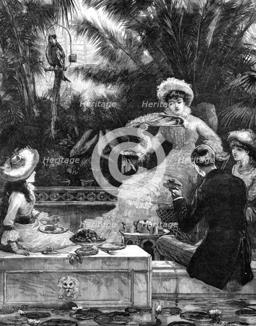 Afternoon Tea, 1881. Creator: William James Palmer.