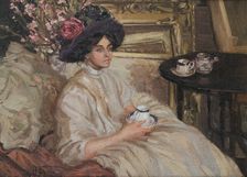 Afternoon Tea, 1917. Creator: Fearon, Hilda (1878-1917)