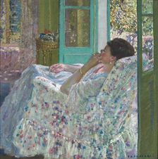 Afternoon - Yellow Room, 1910. Creator: Frederick Carl Frieseke