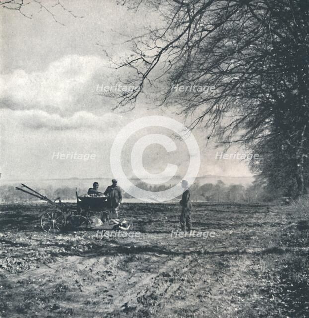 Afar to field and furrow, 1941. Artist: Cecil Beaton.