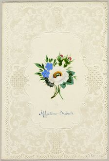 Affection's Tribute (Valentine), c. 1840. Creator: Unknown