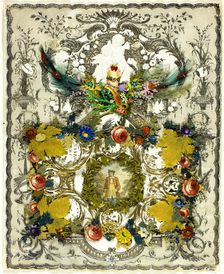 Affections Offering (Valentine), c.1850. Creator: Unknown