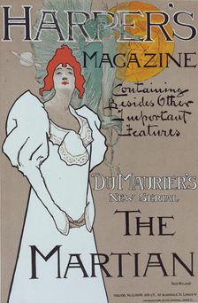 Affiche anglaise pour la Revue "Harper's Magazine", c1898. Creator: Fred Hyland