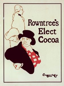 Affiche anglaise pour le "Rowntree's Elect Cocoa", c1899. Creator: William Nicholson