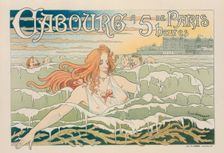 Affiche belge pour le "Casino de Cabourg"., c1897. Creator: Henri Privat-Livement