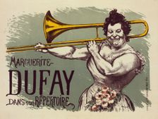 Affiche pour "Marguerite Dufay", c1899. Creator: Louis Anquetin