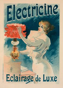 Affiche pour l "Électricine "., c1897. Creator: Lucien Lefevre