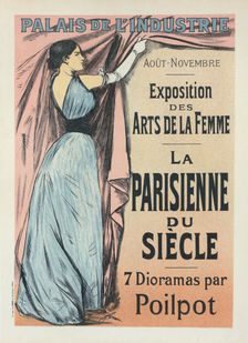 Affiche pour l'Exposition des Arts de la Femme (sept dioramas par Poilpot) : "La..., c1899. Creator: Jean Louis Forain