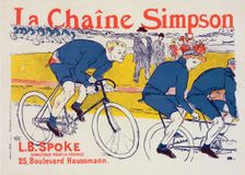 Affiche pour la "Chaîne Simpson"., c1900. Creator: Henri de Toulouse-Lautrec