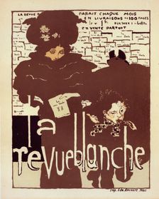 Affiche pour la "Revue Blanche"., c1896. Creator: Pierre Bonnard