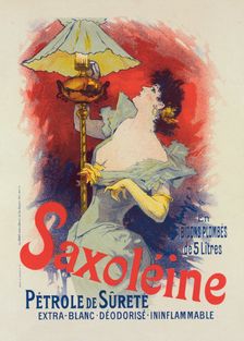 Affiche pour la "Saxoléine", c1899. Creator: Jules Cheret