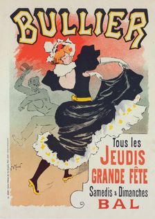 Affiche pour le "Bal Bullier", c1899. Creator: Georges Meunier