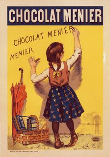 Affiche pour le "Chocolat Menier"., c1896. Creator: Firmin Bouisset