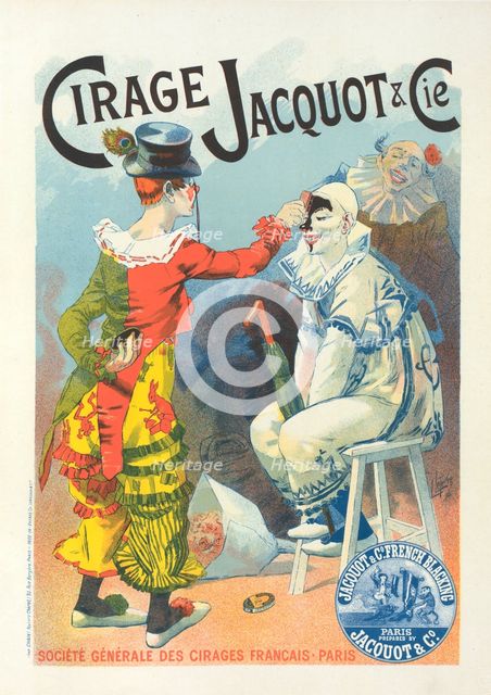 Affiche pour le "Cirage Jacquot et Cie"., c1897. Creator: Lucien Lefevre.