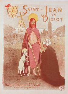 Affiche pour le Pardon de "Saint-Jean-du-Doigt", c1899. Creator: Etienne Moreau-Nelaton
