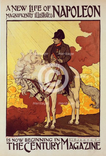 Affiche pour "The Century Magazine", "Napoléon"., c1898. Creator: Eugene Samuel Grasset.