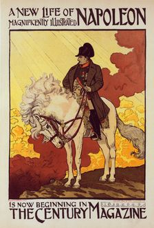 Affiche pour "The Century Magazine", "Napoléon"., c1898. Creator: Eugene Samuel Grasset