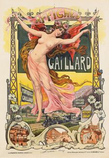 Affiches Gaillard, c1900. Creator: Vincent Lorant-Heilbronn