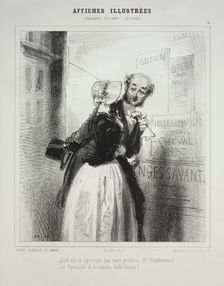 Affiches Illustrées. Creator: Paul Gavarni (French, 1804-1866)