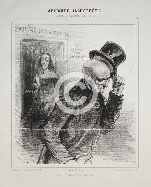 Affliches Illustrées. Creator: Paul Gavarni (French, 1804-1866).