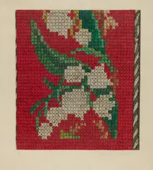 Afghan, c. 1941. Creator: Renee A. Monfalcone