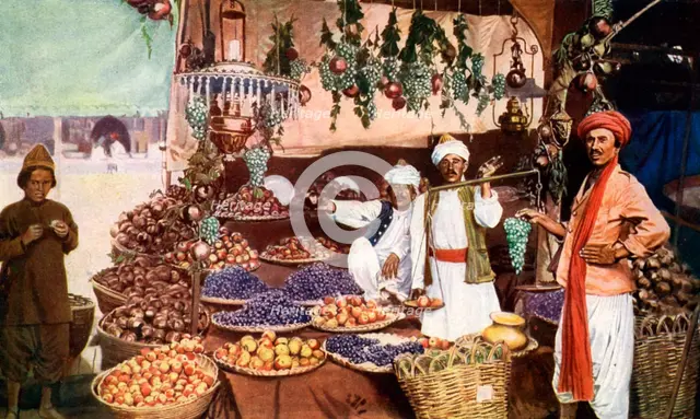 Afghan produce, c1924. Artist: Mullick