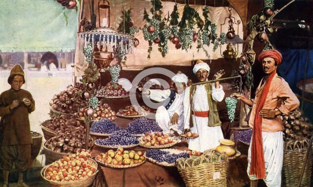 Afghan produce, c1924. Artist: Mullick