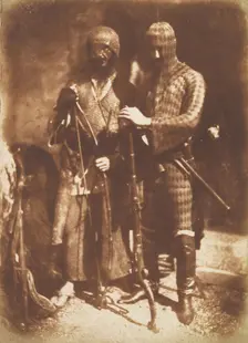Afghans, 1843. Creators: David Octavius Hill, Robert Adamson, Hill & Adamson