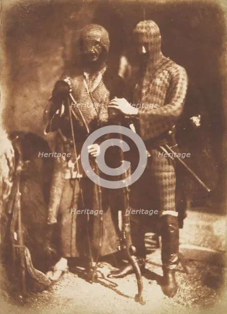 Afghans, 1843. Creators: David Octavius Hill, Robert Adamson, Hill & Adamson.
