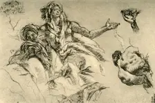 Africa 1752-1753, (1928). Artist: Giovanni Battista Tiepolo