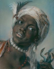 Africa. Artist: Carriera, Rosalba Giovanna (1657-1757)