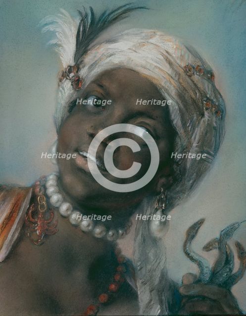 Africa. Artist: Carriera, Rosalba Giovanna (1657-1757)