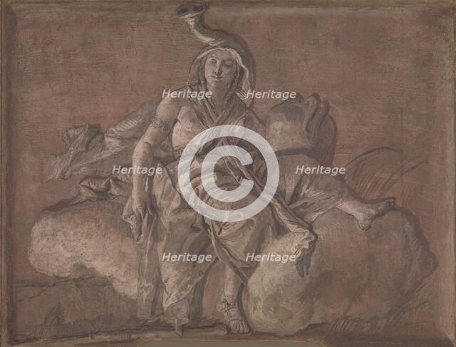 Africa. Creator: Giovanni Domenico Tiepolo.