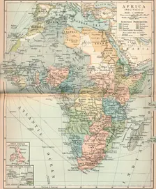 Africa (Political) c1902, (1903)