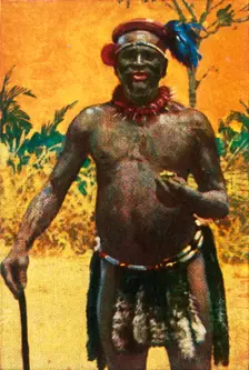 African tribal councillor, c1928. Creator: Unknown